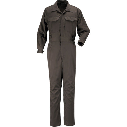 Kajimake TC long sleeve jumpsuit, brown, 3L, 6709-17-3L, 1 unit