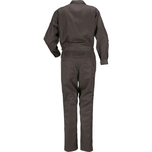 Kajimake TC long sleeve jumpsuit, brown, 3L, 6709-17-3L, 1 unit