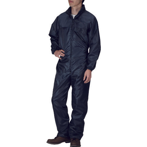 Kajimeiku Polyester Coveralls Navy M 2294-55-M 1 piece
