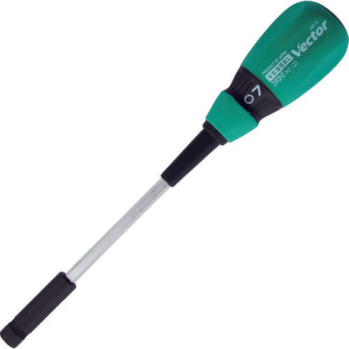 ＶＥＳＳＥＬ　ベクトルナットドライバーＢ２９０ＮＴ対辺７Ｘ１２５　B-290NT-H7　1 本