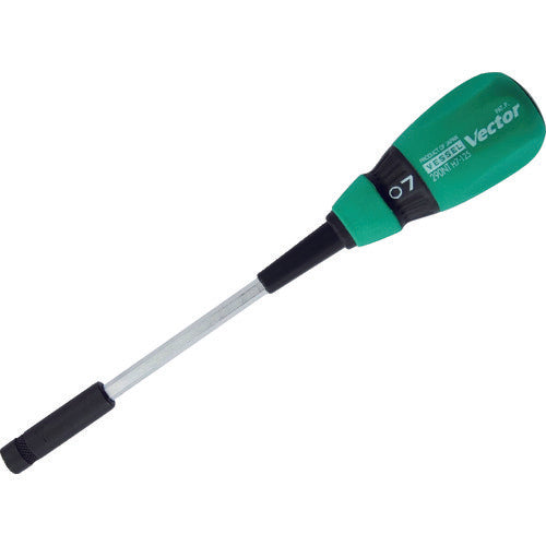 ＶＥＳＳＥＬ　ベクトルナットドライバーＢ２９０ＮＴ対辺７Ｘ１２５　B-290NT-H7　1 本