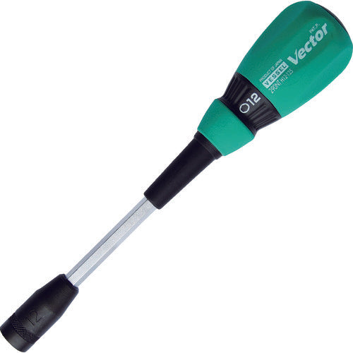 ＶＥＳＳＥＬ　ベクトルナットドライバーＢ２９０ＮＴ対辺１２Ｘ１２５　B-290NT-H12　1 本