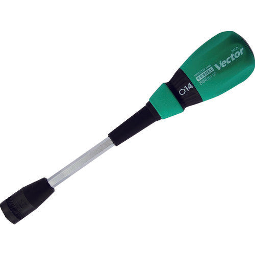 ＶＥＳＳＥＬ　ベクトルナットドライバーＢ２９０ＮＴ対辺１４Ｘ１２５　B-290NT-H14　1 本