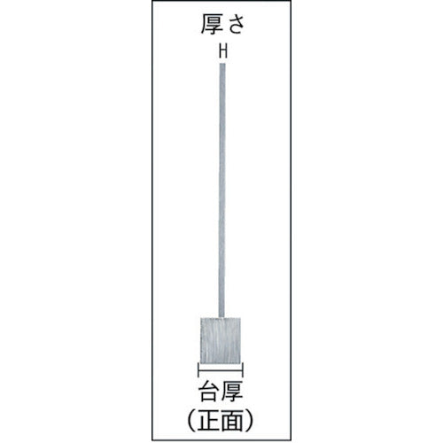 ＴＲＵＳＣＯ　台付スコヤ　７５ｍｍ　ＪＩＳ２級　ULA-75　1 個