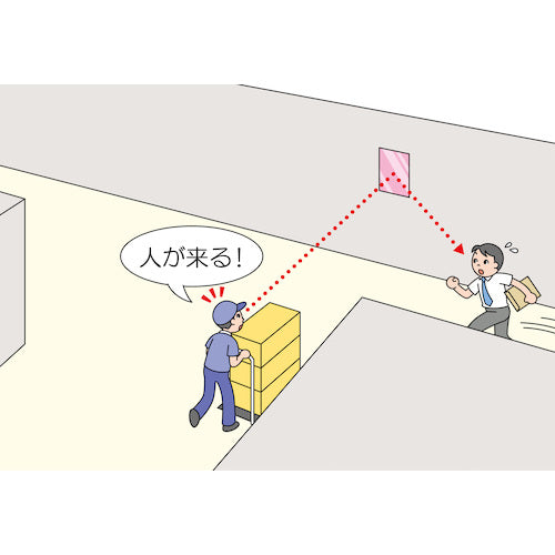 Komy FF 미러 통로 &lt;편측용&gt; 325×485 FT33A 1개