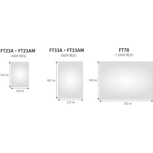 Komy FF 미러 통로 &lt;편측용&gt; 325×485 FT33A 1개