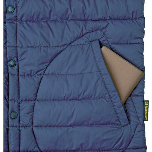 コーコス　　【売切廃番】防寒作業着　Ｖネックベスト　Ｇ−３９９　１４ブラウン　Ｓ　着丈５６ｃｍ　胸囲９６ｃｍ　G-399-14-S　1 着