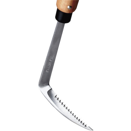 GS Weeding/Weed Shaving Sickle Wave Cut/Middle Blade Length 95mm Total Length 415mm 1522 1 pc