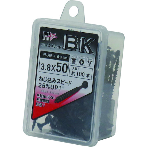 ＤＡＩＤОＨＡＮＴ　　ＨＣ　コーススレッド　ＢＫ　３．８Ｘ５０　１００本入　10176793　1PK