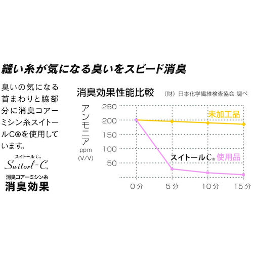 おたふく　　冷感・消臭　パワーストレッチ　ロングパンツ　ブラック　Ｌ　JW-632-BK-L　1 枚