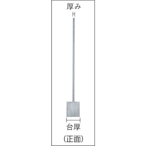 ユニ　焼入台付スコヤー（ＪＩＳ１級）　７５ｍｍ　ULAY-75　1 個