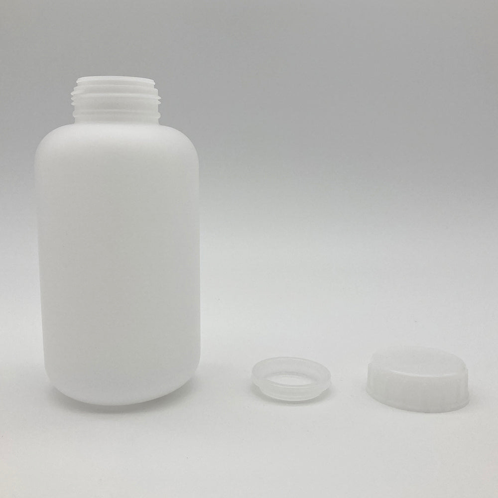 Standard bottle, round wide mouth (natural), 1L, no set, 1 bottle, 1028-08, 1 bottle