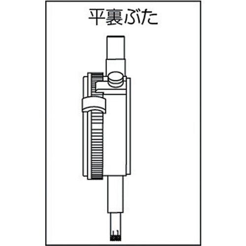 Tecrock Standard Dial Gauge Measurement Range 0-5mm TM-105 1 pc