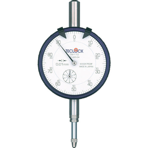 Tecrock Standard Dial Gauge Measurement Range 0-10mm TM-110 1 pc