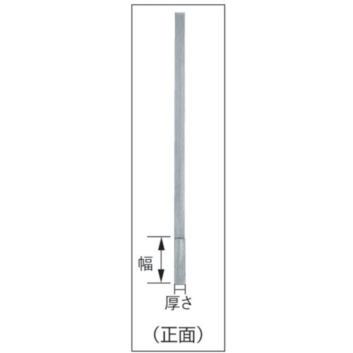 ユニ　焼入平型スコヤー（ＪＩＳ１級）　７５ｍｍ　ULDY-75　1 個