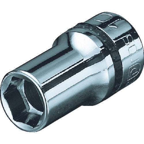 nepros 6.3sq. 세미 딥 소켓(육각) 대변 치수 8 전장 30 NB2M-08 1개