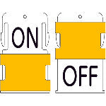 ＩＭ　スライド表示タグ　ＯＮ　ＯＦＦ　（ＯＮ　−　黒文字　／　ＯＦＦ　−　黒文字）　AIST-27　1 枚