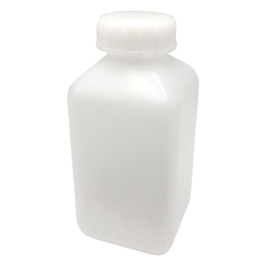 Standard bottle, square wide mouth (natural), 1L, 1 bottle, 1030-04, 1 bottle