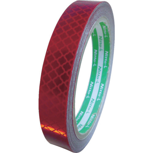 Nitto Elmate High Brightness Prism Reflective Tape 15mm x 5m Red HTP-15R 1 Roll