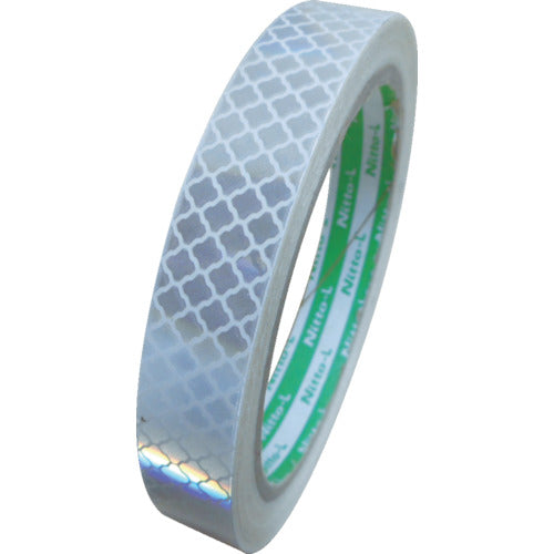 Nitto Elmate High Brightness Prism Reflective Tape 15mm x 5m White HTP-15W 1 Roll