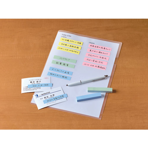 ３Ｍ　ポスト・イット　強粘着　７５Ｘ１４ｍｍ　９０枚Ｘ４パッド　４色混色　560SS-K　1PK