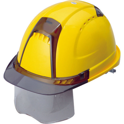 토요 세프티 헬멧 벤티 플러스 실드 면 부착 우스 노란색 NO.391F-SC-LY 1 개