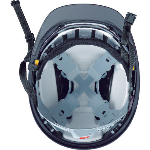 Toyo Safety Helmet Venti Plus Shielded White NO.391F-GC-WH 1pc