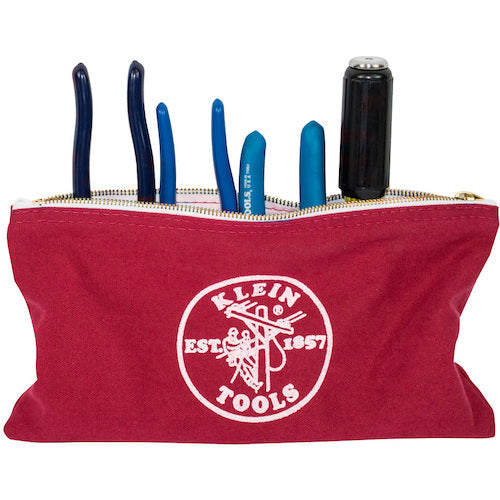 KLEIN Tool Pouch Set of 4 (Brown, Black, Gray, Red) 5141 1S