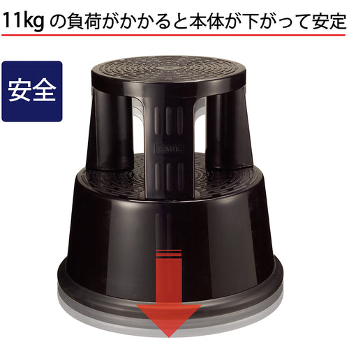 Karl Stepladder GS-1-K Black GS-1-K 1 unit