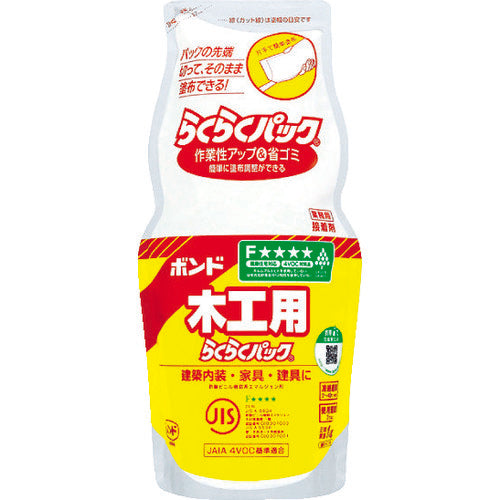 コニシ　ボンド木工用　らくらくパック　１ｋｇ（ポリ袋）　＃４０１６８　CH18-LLP1　1 個