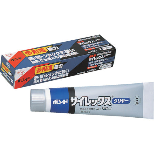 コニシ　サイレックス　１２０ｍｌ（箱）透明　＃４６８４２　透明　SLX120　1 本