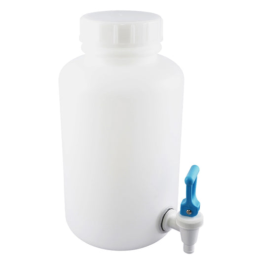 Easy-to-use tap bottle, wide-mouth round type, 5L, 1 piece, 1034-01, 1 piece