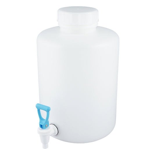 Easy-to-use tap bottle, wide-mouth round type, 10L, 1 piece, 1034-02, 1 piece