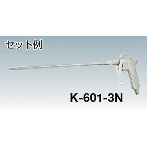 近畿　エアーダスターノズル　ノズル口径２ｍｍ　ノズル長１００ｍｍ　K-601-1N　1 本