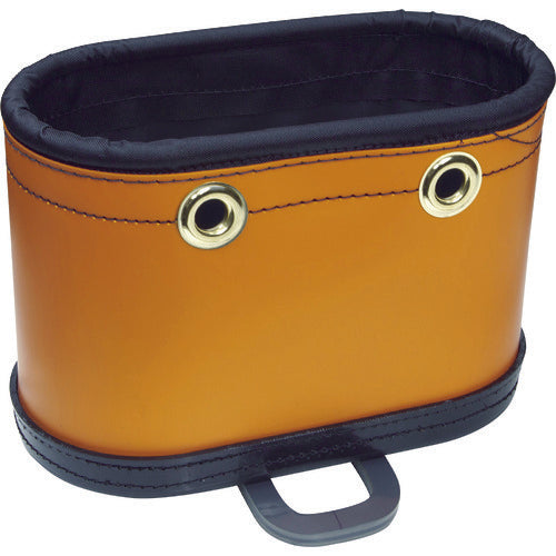 KLEIN Electrician's Bucket, No Handle, Orange, 355.6 x 177.8 x 254 mm, 5144BHB, 1 piece