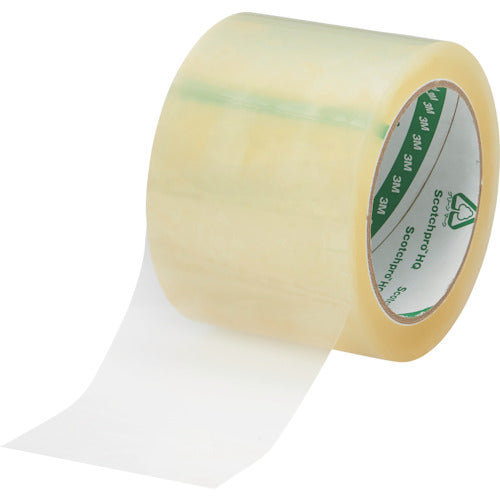 3M OPP Packaging Adhesive Tape 375HQ Transparent 75mm x 50m 375HQ TRA 75X50 30 Rolls