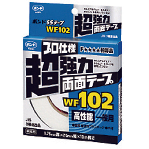 コニシ　ボンドＳＳテープ　ＷＦ１０２　＃６６２５９Ｄ　白　66259　1 巻