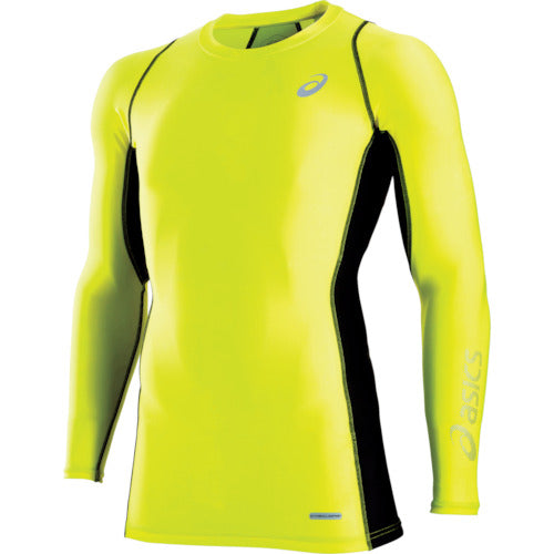 ＡＳＩＣＳ　【売切廃番】ウィンジョブロングスリーブシャツ　フラッシュイエロー　２ＸＬ　CH5000.86-2XL　1 着