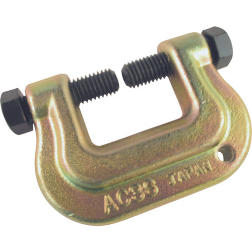 Super Iron Man (temporary narrow fastening bracket) Clamping range 9-36mm Bolt width 17 type AC36 1 piece