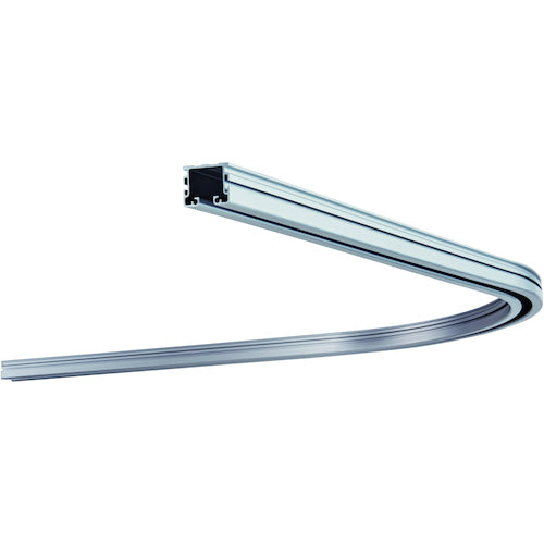 오카다 커튼 레일 D30 틈새 시트 커브 레일 800×800×300R 알루미늄 11L01-AS 1개