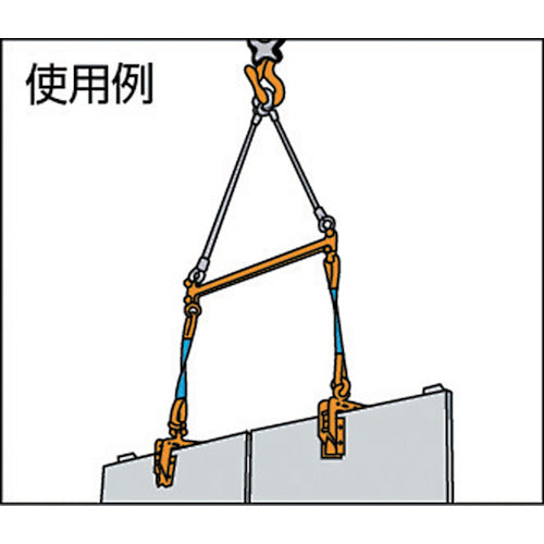 Super Panel Lifting Clamp Panel/Beam Lifting Balance Set Basic Load 0.5t PTC250S 1S