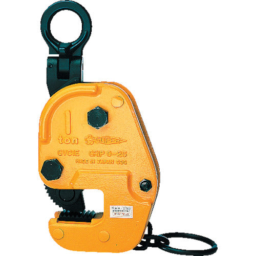 Super free-type horizontal lifting clamp (capacity: 0.5 ton) GVC0.5E 1 unit