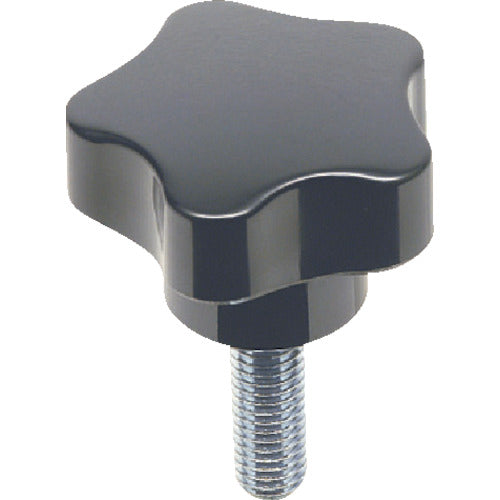 ELESA 탭드 블라인드 노브(수나사·SUS제) 외경 32 M6×1 BTK30X16-SUS 1개