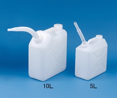 平角缶（2ヶ口）5L ノズル付 1本　1049-31 1本