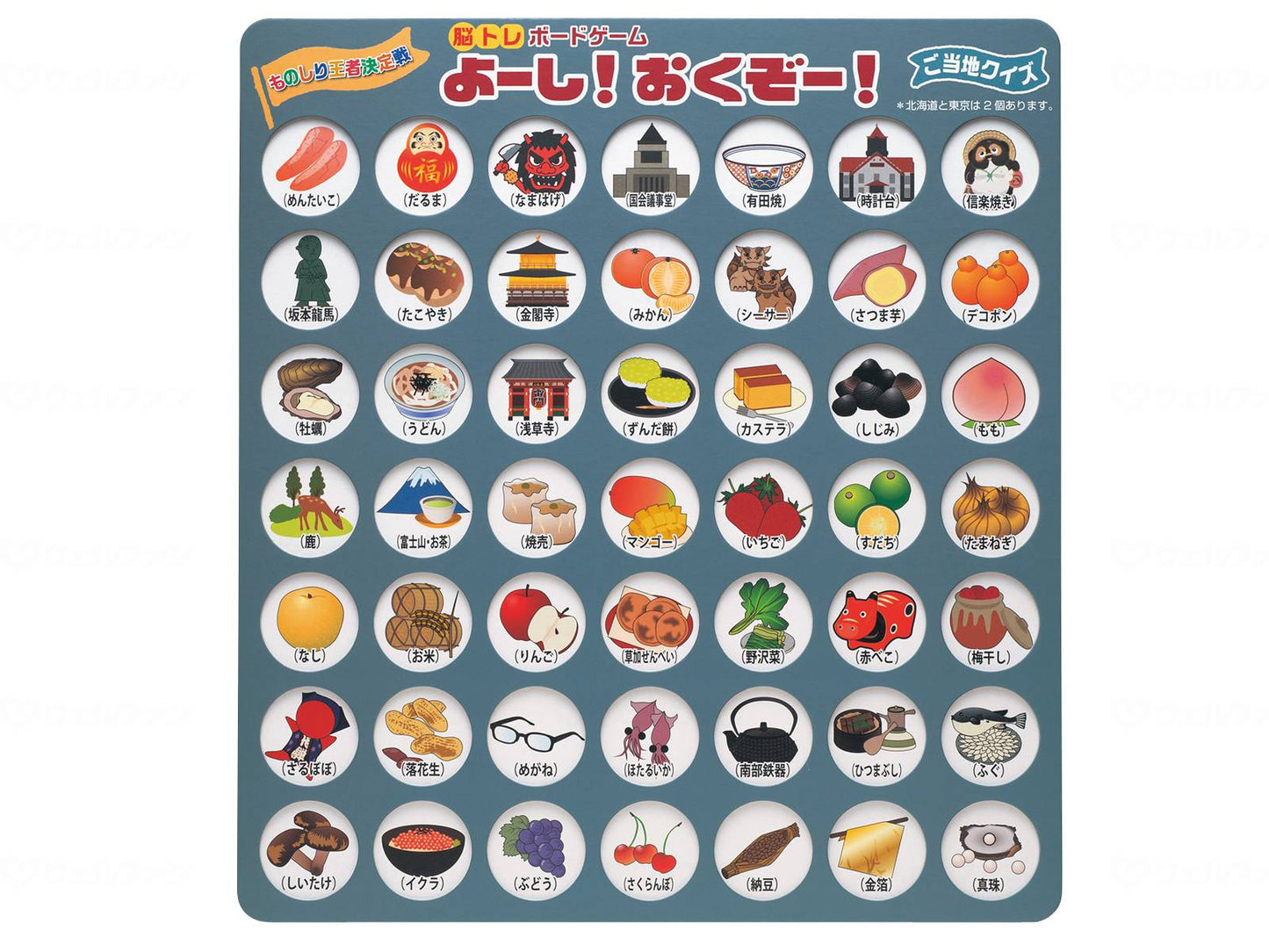 MIｸﾘｴｰｼｮﾝｽﾞ脳ﾄﾚﾎﾞｰﾄﾞｹﾞｰﾑ よーし！おくぞー！ ご当地ｸｲｽﾞ