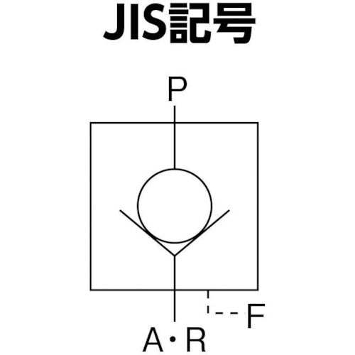 ＴＡＩＹＯ　パイロットチェックバルブ　１／４　PCV-02　1個