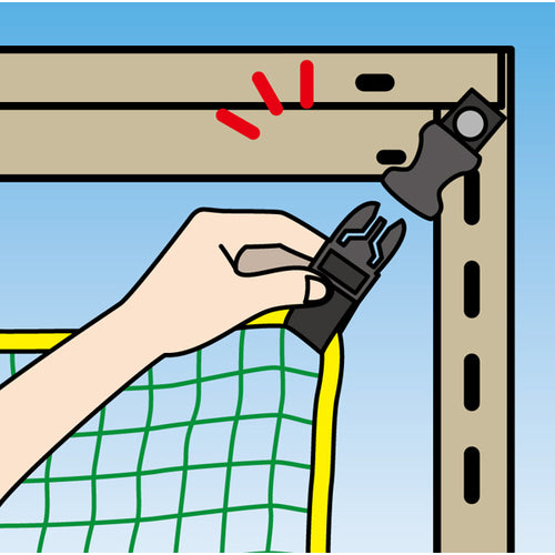 Green Cross Disaster Prevention Supplies Disaster Prevention Net Falling Net 2 900 380357 1 set