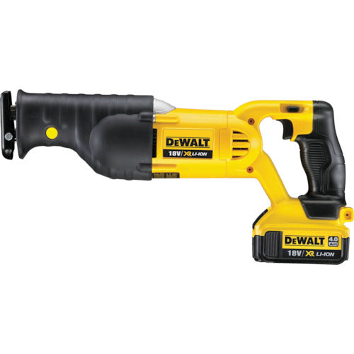 DeWalt 18V Rechargeable Reciprocating Saw with 2 Batteries DCS380M2-JP 1 Unit