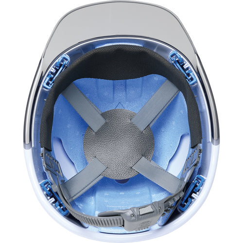 ミドリ安全　女性用ヘルメット　ＬＳＣ−１１ＰＣＬＶ　α　イエロー／スモーク　LSC-11PCLV-ALPHA-Y/S　1個