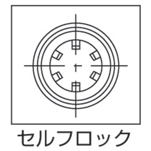 ＥＬＥＳＡ　オーバルグリップ（セルフロック）３８×６８　OG70　1個